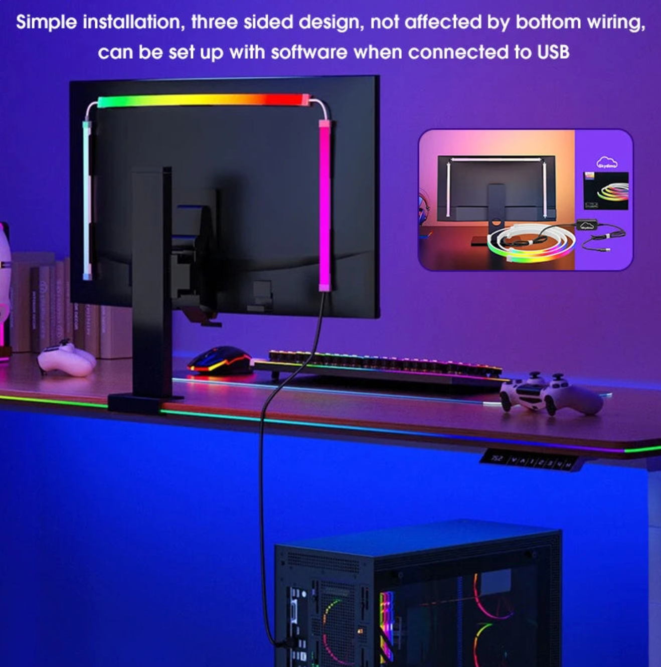 Lights Strip Monitor Sync