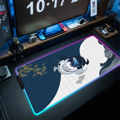 Backlight Fish MOUSEPAD