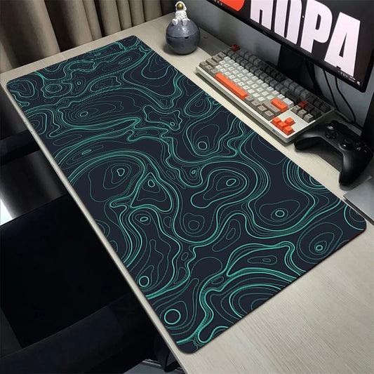 Topographic Map Mouse Pad