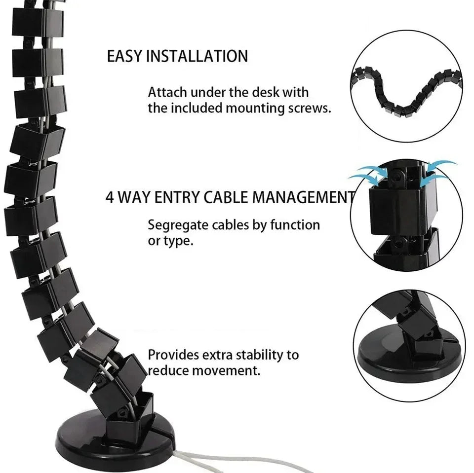 Under Desk Cable Tray