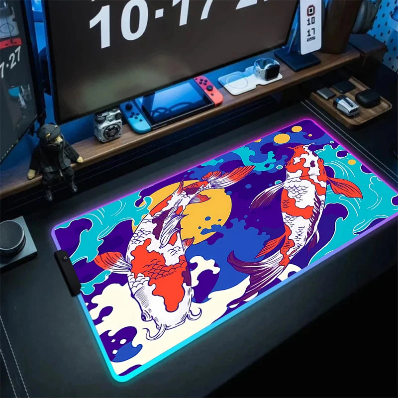 Backlight Fish MOUSEPAD