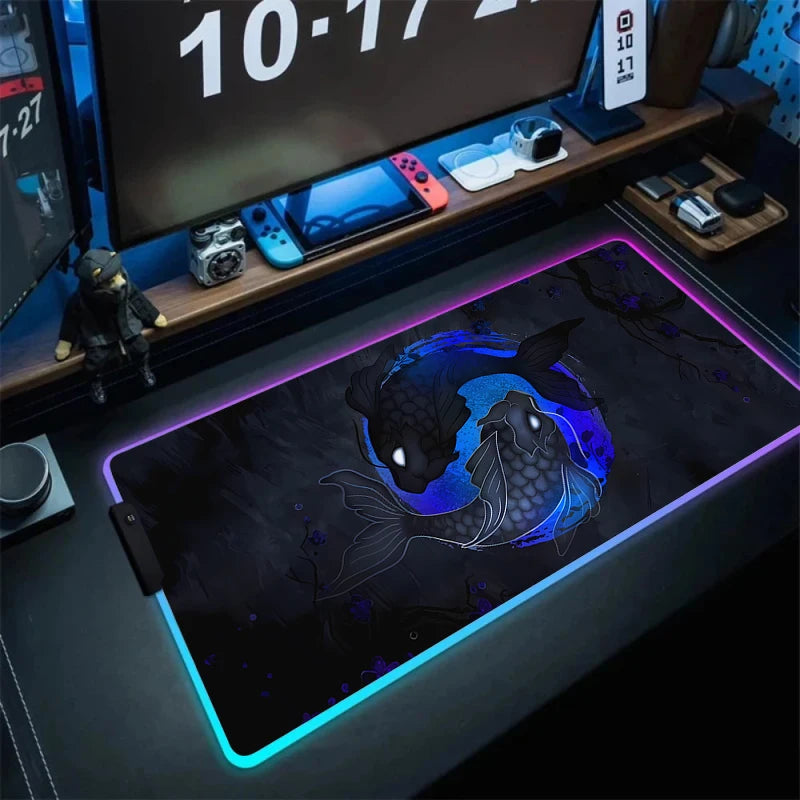 Backlight Fish MOUSEPAD