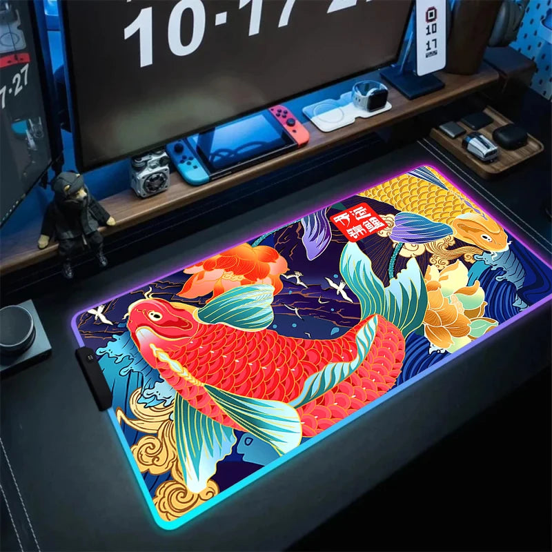 Backlight Fish MOUSEPAD