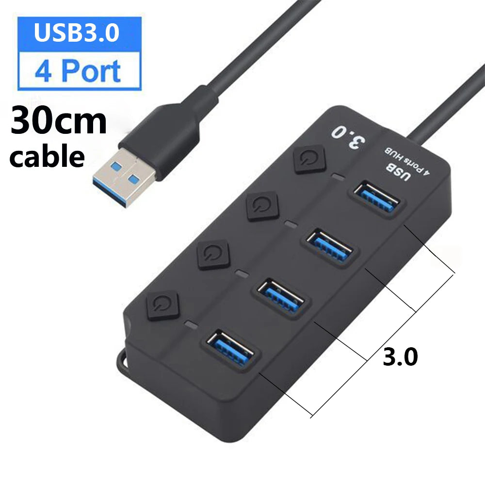 USB High Speed Splitter 7 Port