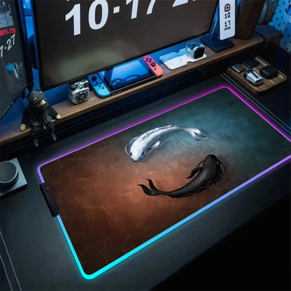 Backlight Fish MOUSEPAD